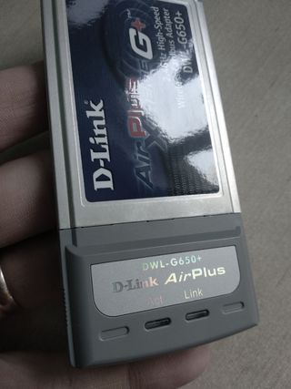 Tarjeta wifi para sockets PCMCIA Cardbus
