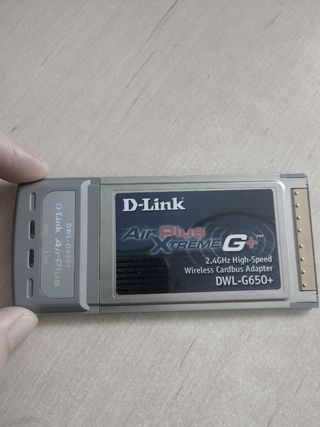Tarjeta wifi para sockets PCMCIA Cardbus
