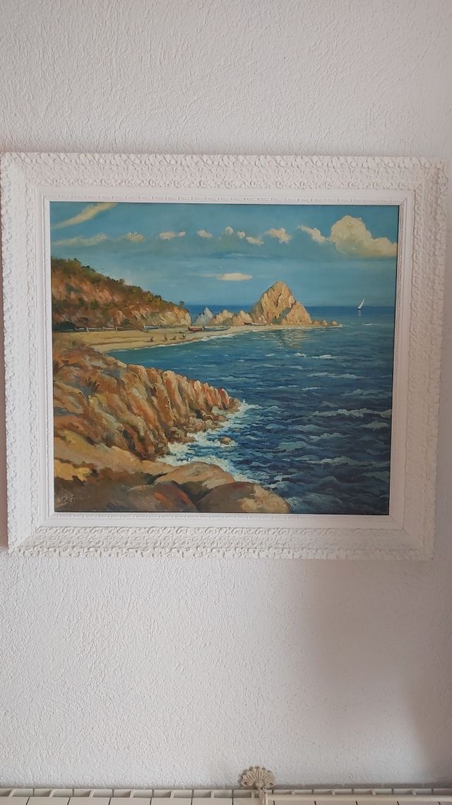 cuadro precioso con marco