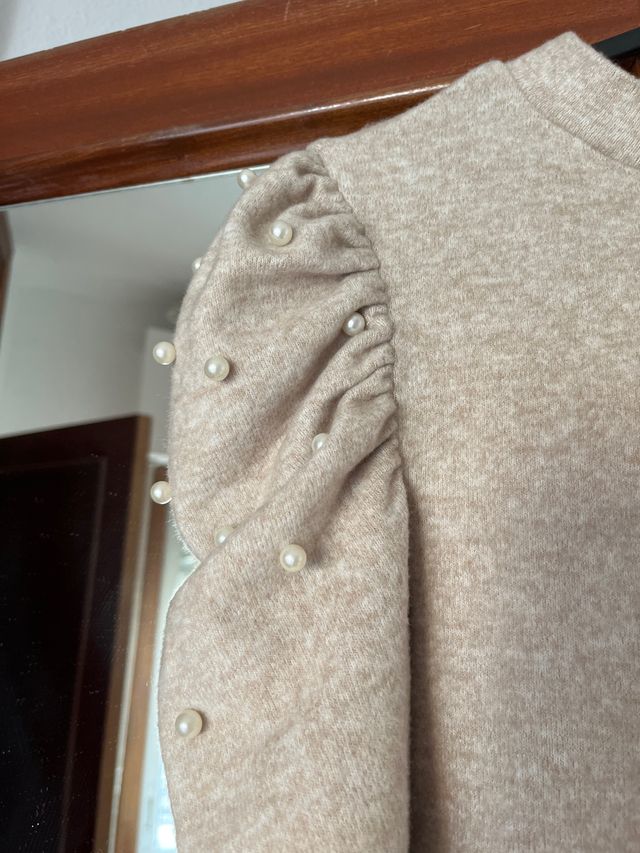 Jersey perlas Zara