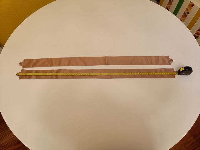 2 cortinas tela rosa brillante