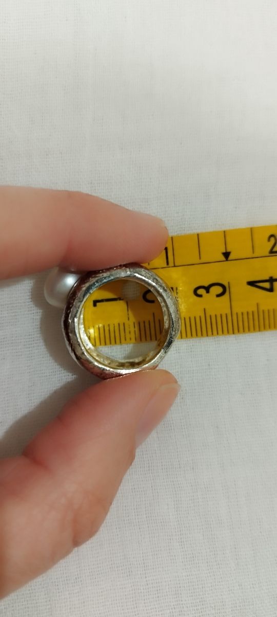 sortija TOUS DUNA PLATA Y PERLA