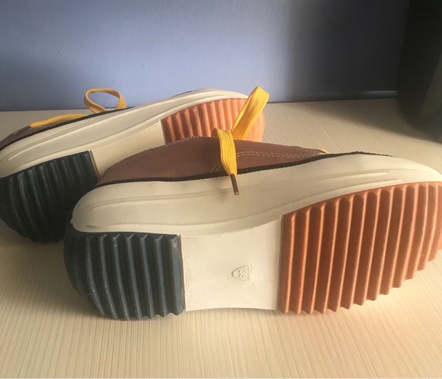 Zapatillas rosa salmón