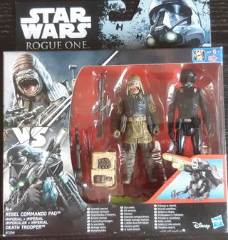 Star Wars Rogue One, rebel commando y death troope