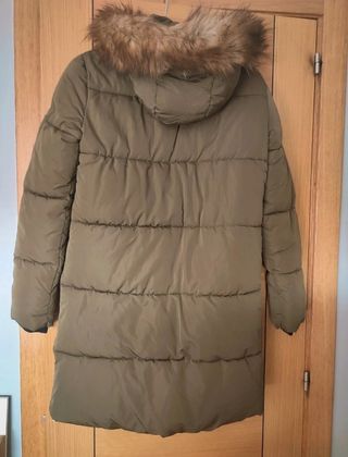 Cazadora acolchada verde 