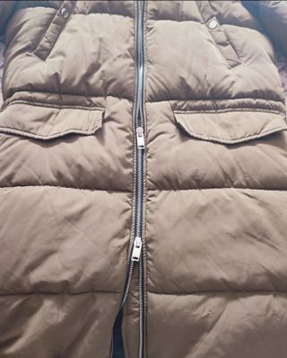 Cazadora acolchada verde 