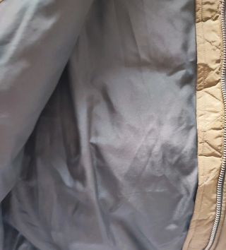 Cazadora acolchada verde 