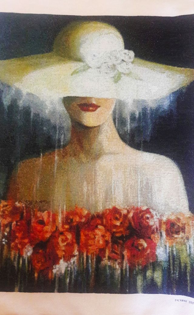 Tapíz punto de cruz