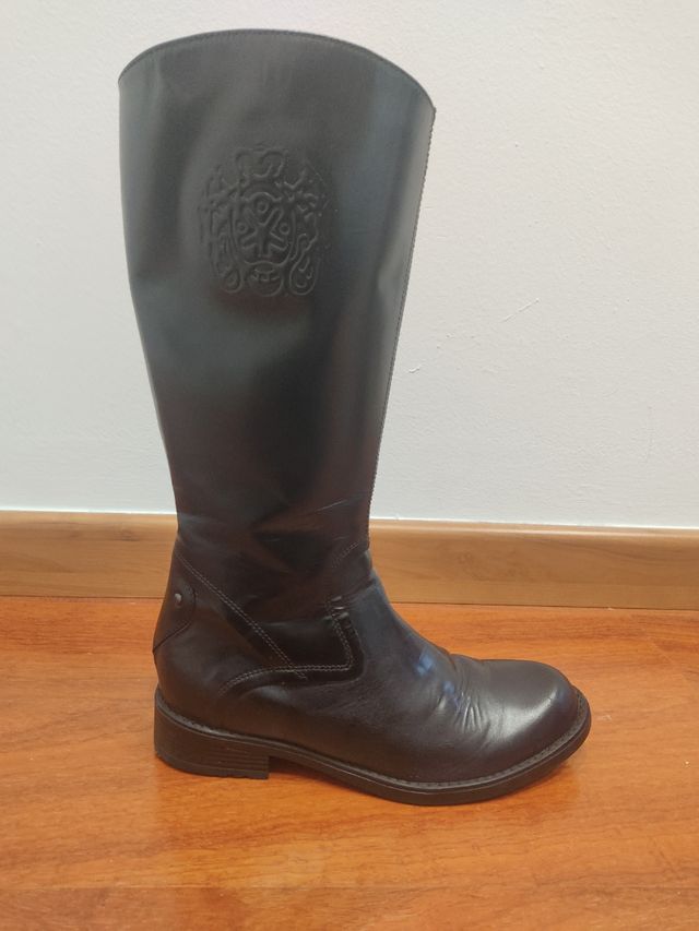 Stivali country in pelle