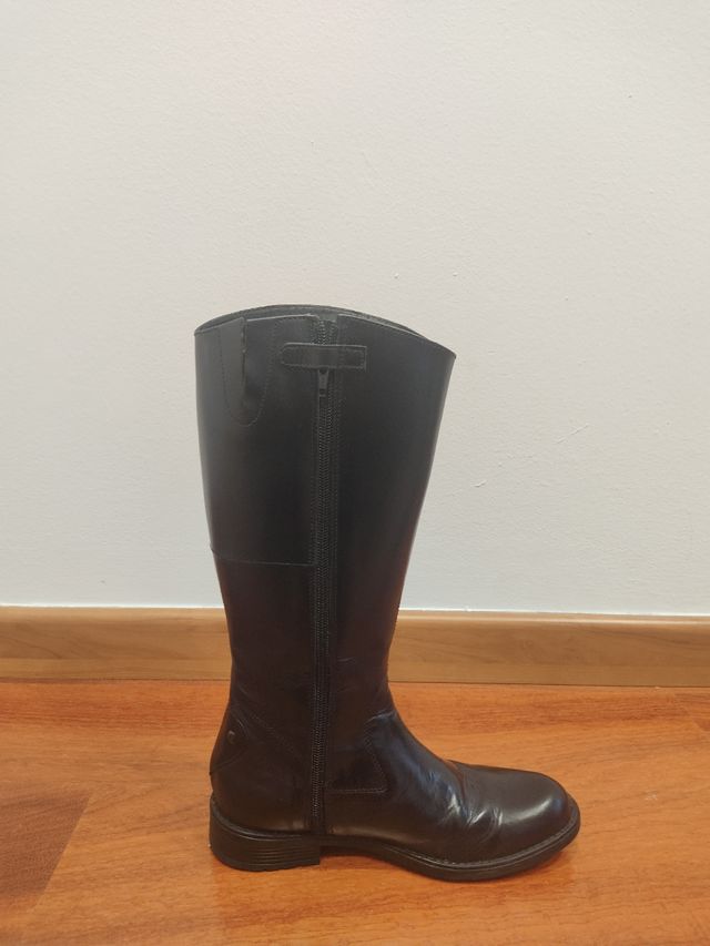 Stivali country in pelle