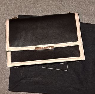 bolso negro de piel purificación garcía