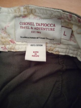 Falda Pantalón Coronel Tapioca 