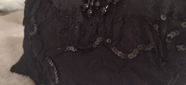 Top Corsé corpiño de fiesta. unico.Vintage.navidad