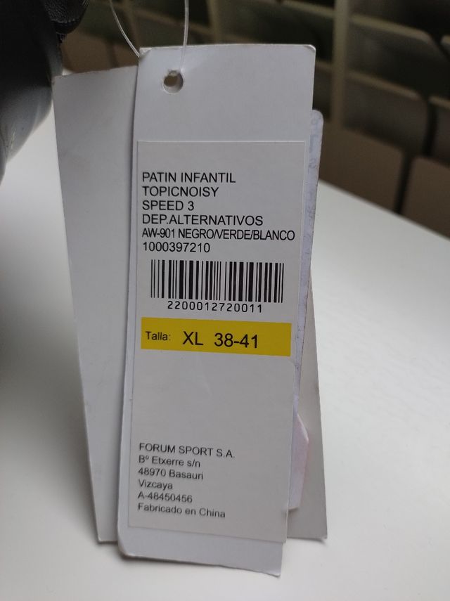 Patines Topicnoisy talla 38-41