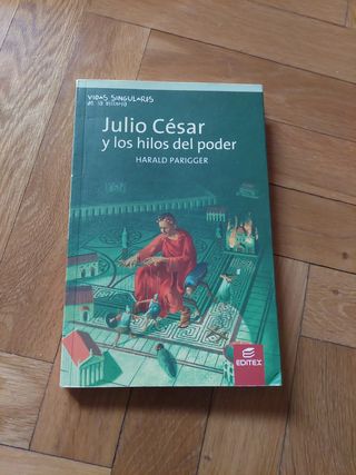 libro de Julio César y los hilos del poder.