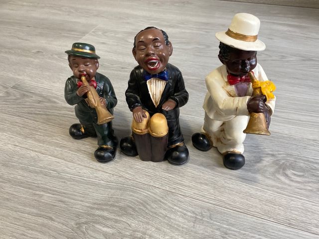 Figuras de cerámica-Conjunto de jazz