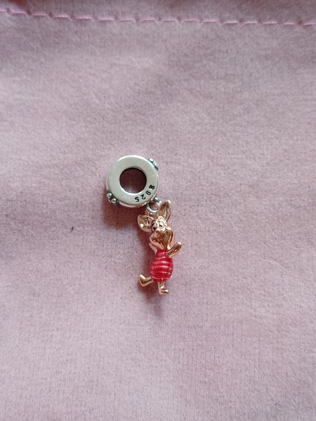 Charm de Piglet "Winnie the Pooh" de plata de ley