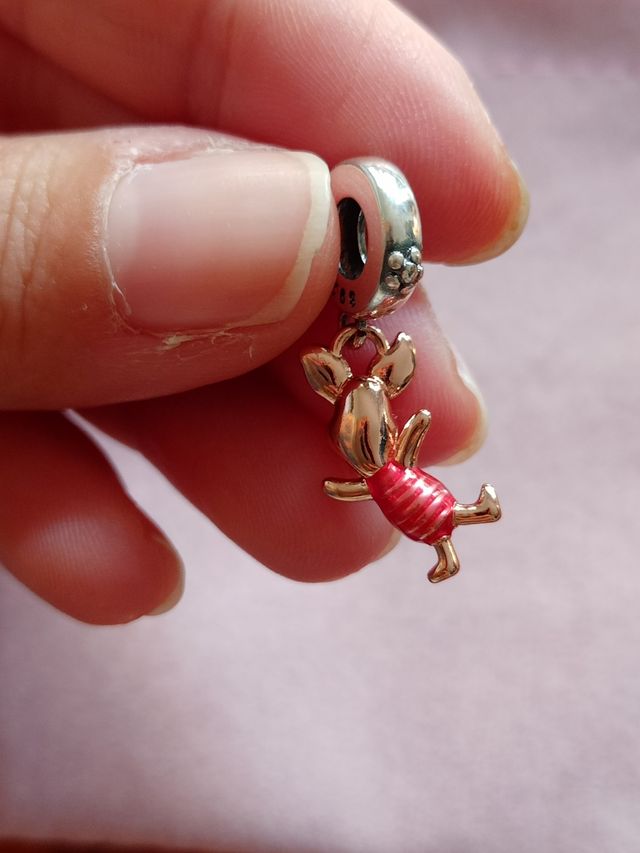 Charm de Piglet "Winnie the Pooh" de plata de ley
