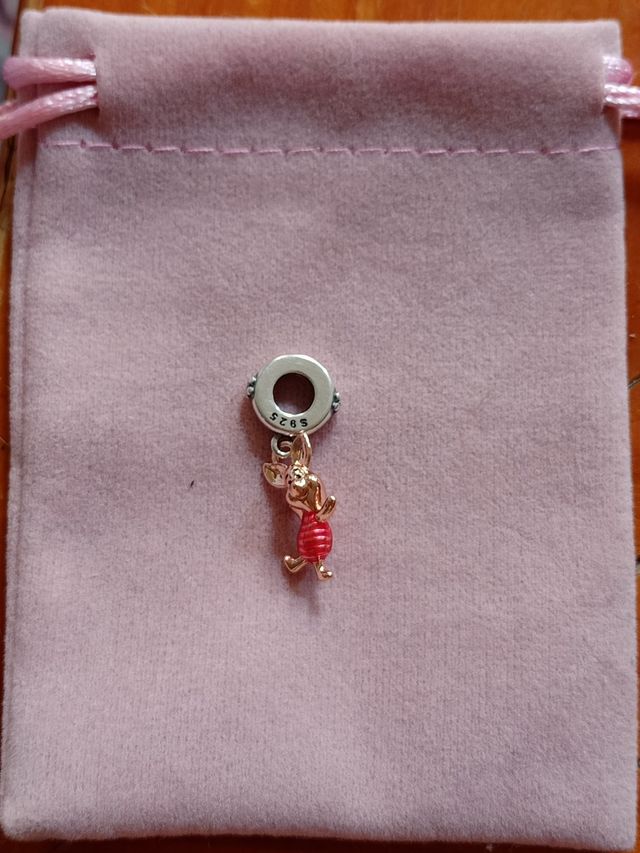 Charm de Piglet "Winnie the Pooh" de plata de ley