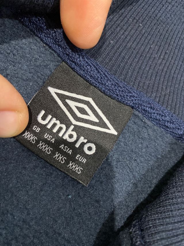 Felpa con zip Umbro 
