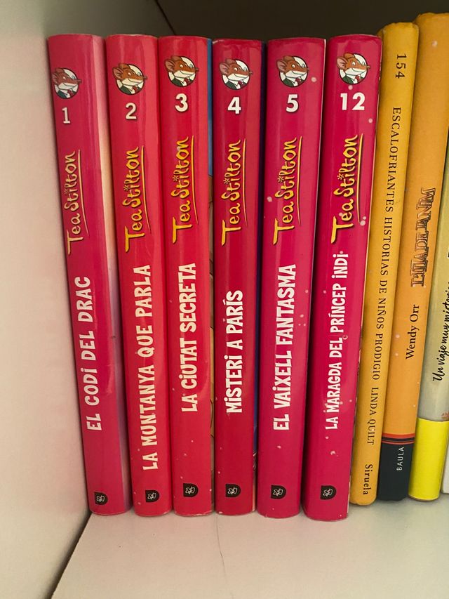 Tea Stilton 1,2,3,4,5 y 12