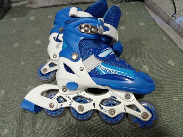 Pattini in linea per bambini taglia 31-34