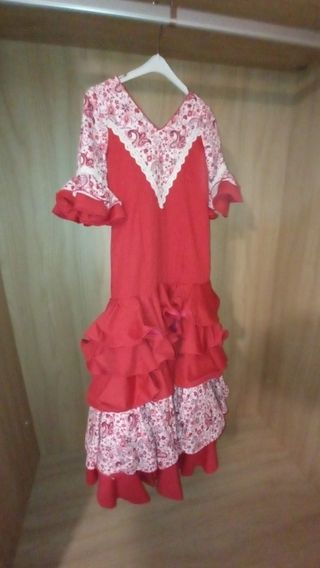 Traje de gitana niña.