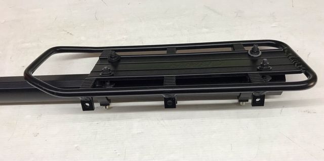 Portaequipajes Aluminio extraible  tija asiento