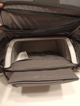 Trona de viaje y bolso bebe confort