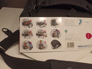 Trona de viaje y bolso bebe confort
