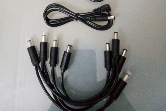 cables para alimentar pedales guitarra/bajo