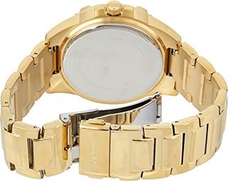 RELOJ GUESS DORADO ,  NUEVO, 3 ESFERAS