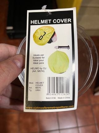 Funda Impermeable Casco HELMET COVER