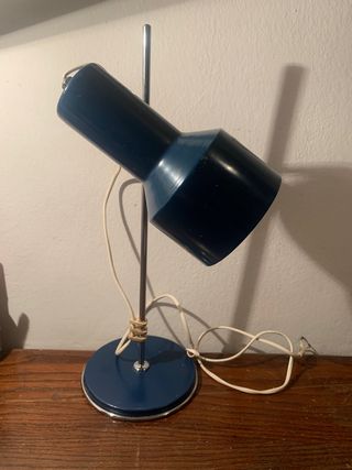 Lamparita Macia, azul marino, años 70