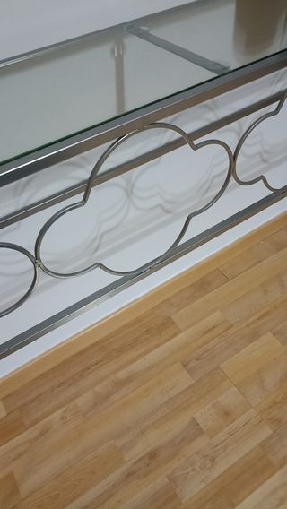 Mesa consola recibidor. Decoración