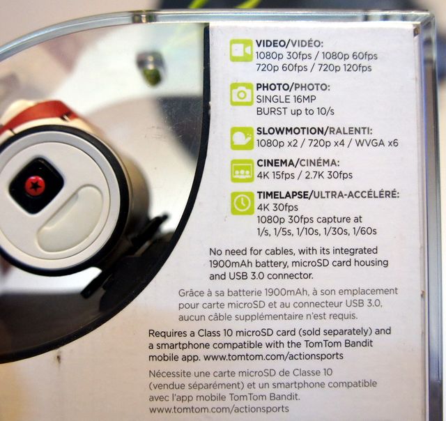 Tom Tom Bandit GPS Action Camera da 16Mp