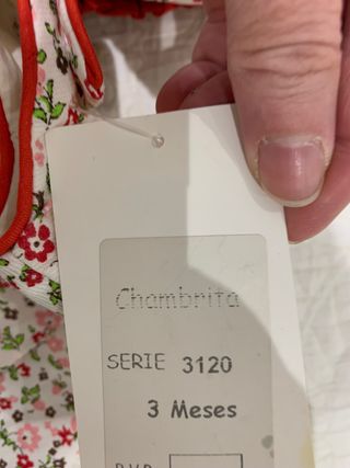 Vestido bebé