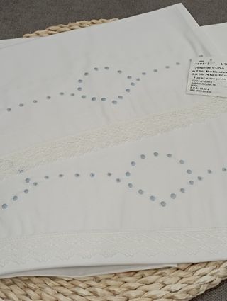 Sábanas cuna blancas NUEVAS 