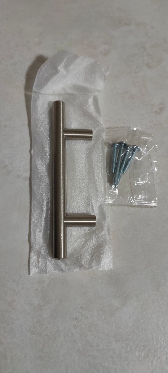 Maniglia a Barra Acciaio Satinato