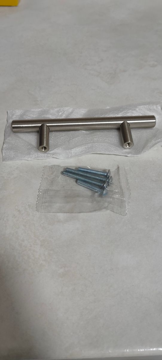 Maniglia a Barra Acciaio Satinato