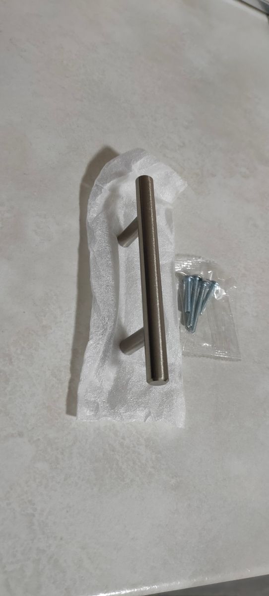 Maniglia a Barra Acciaio Satinato