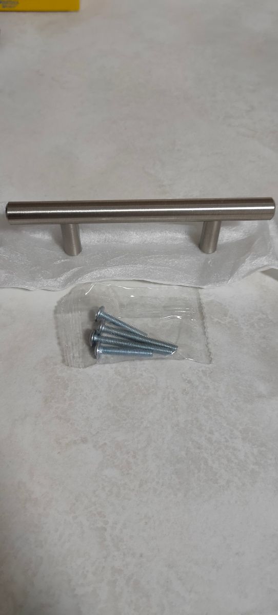 Maniglia a Barra Acciaio Satinato