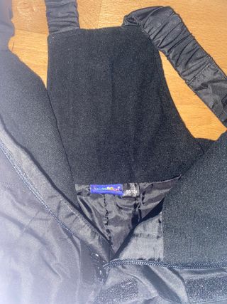 Peto esquiar niño negro talla 98/104 cm