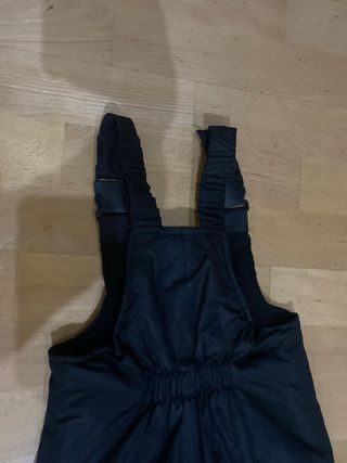 Peto esquiar niño negro talla 98/104 cm