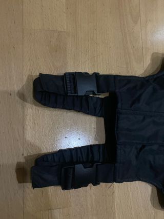 Peto esquiar niño negro talla 98/104 cm
