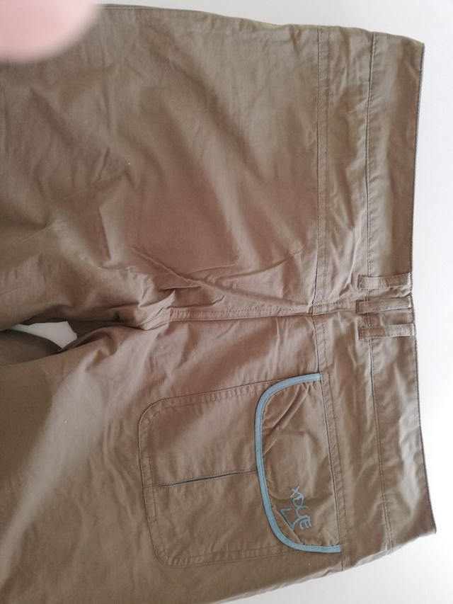 Pantalon largo verde camuflaje