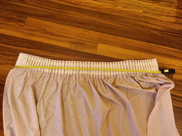 2 cortinas tela rosa