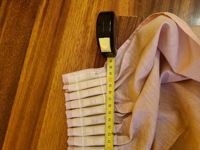 2 cortinas tela rosa