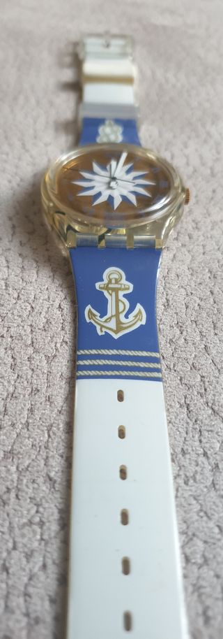 Swatch Blue Anchorage GK 140