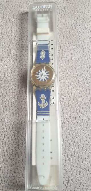 Swatch Blue Anchorage GK 140